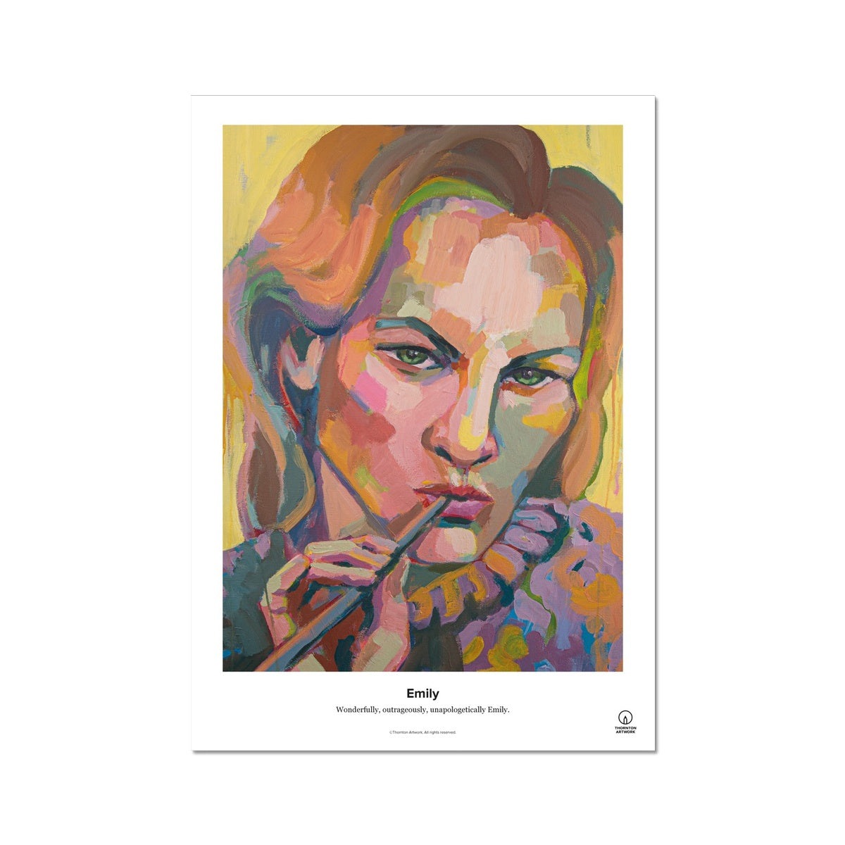 Emily fine art print