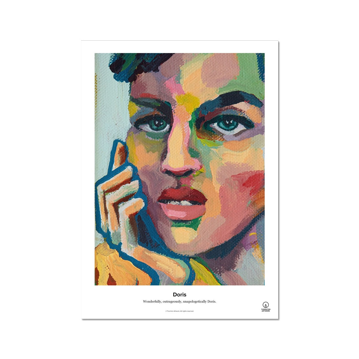Doris fine art print