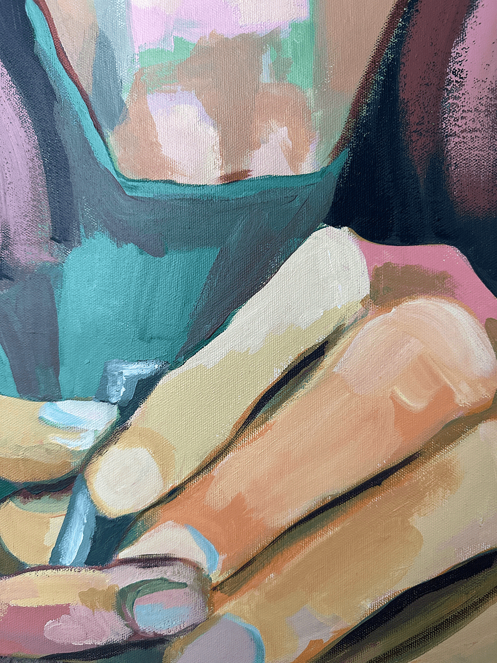 Britt - original portrait painting