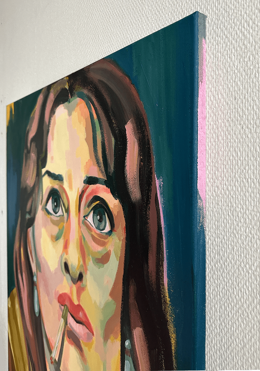 Britt - original portrait painting
