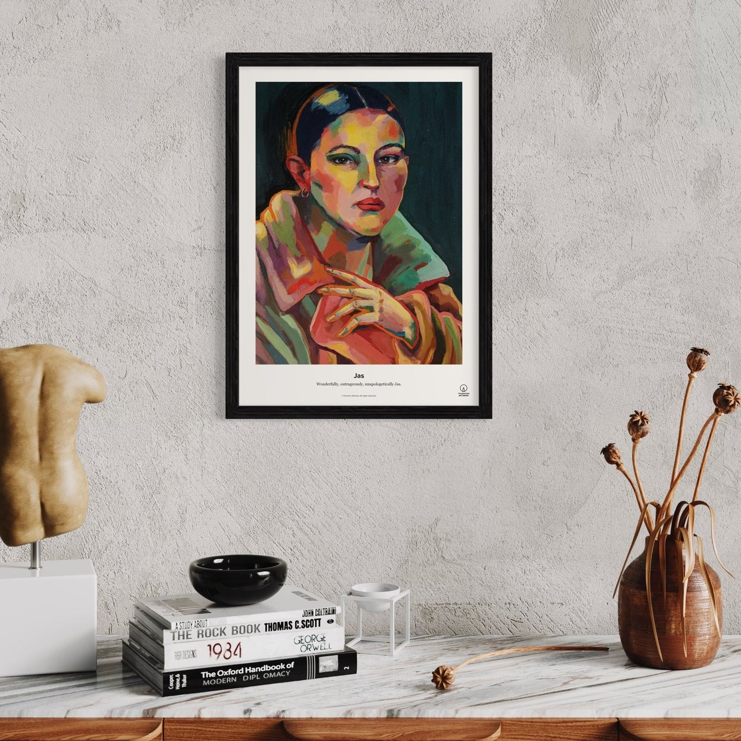 Jas fine art print