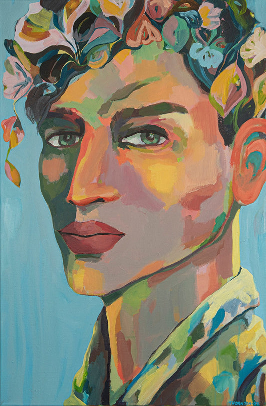 Ragnar - original portrait painting