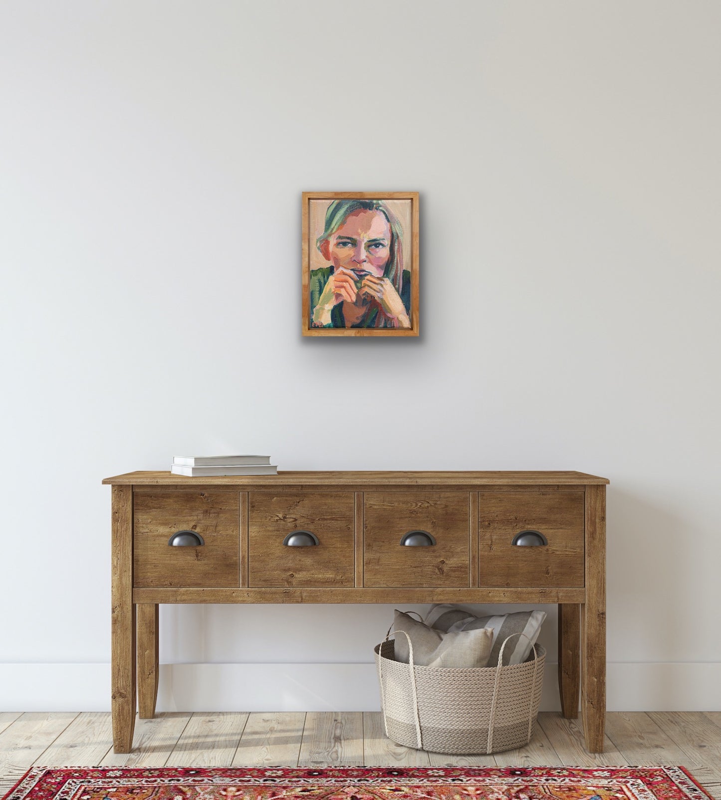 Self study - original portrait painting