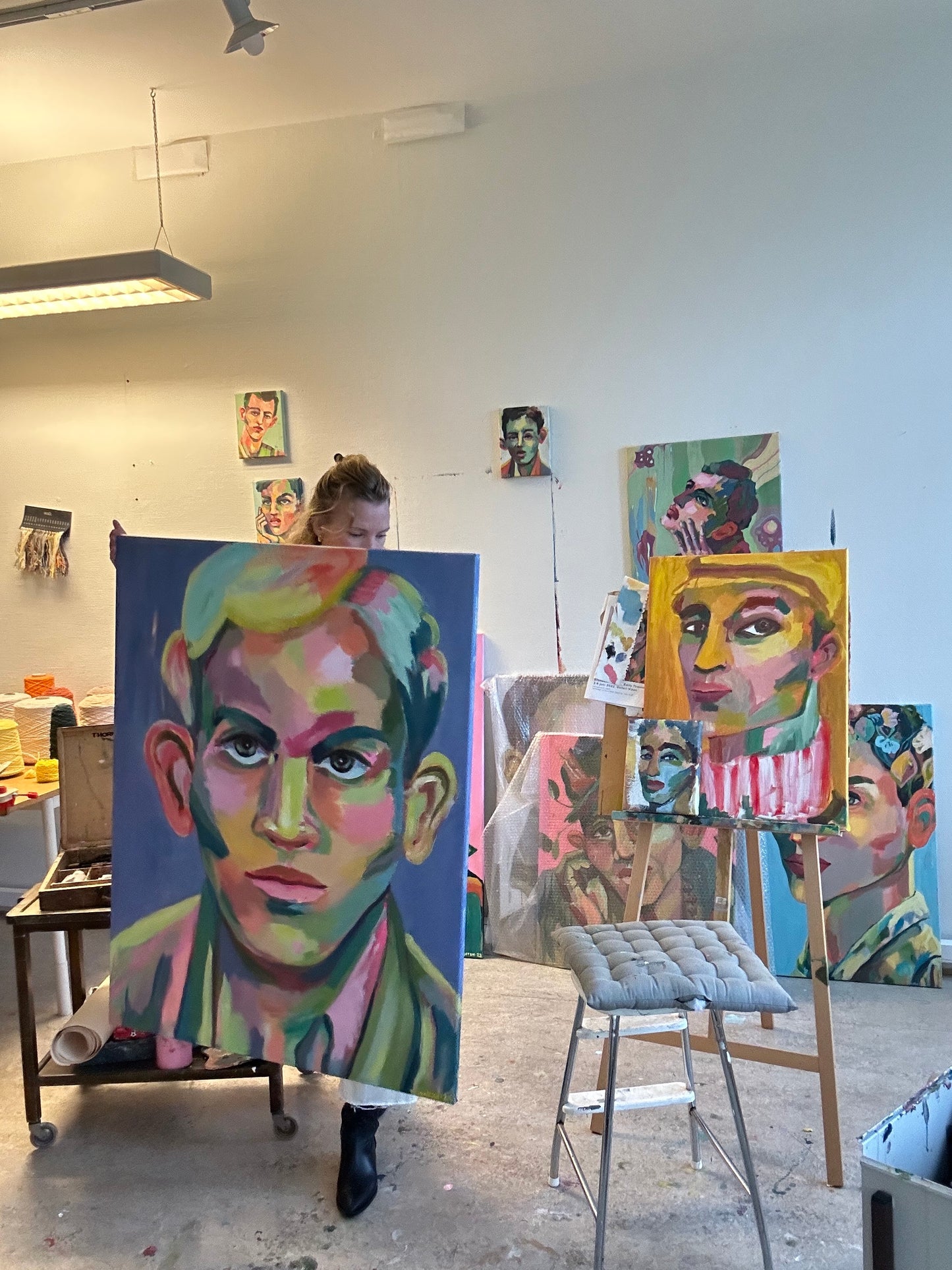 Carl - original portrait painting