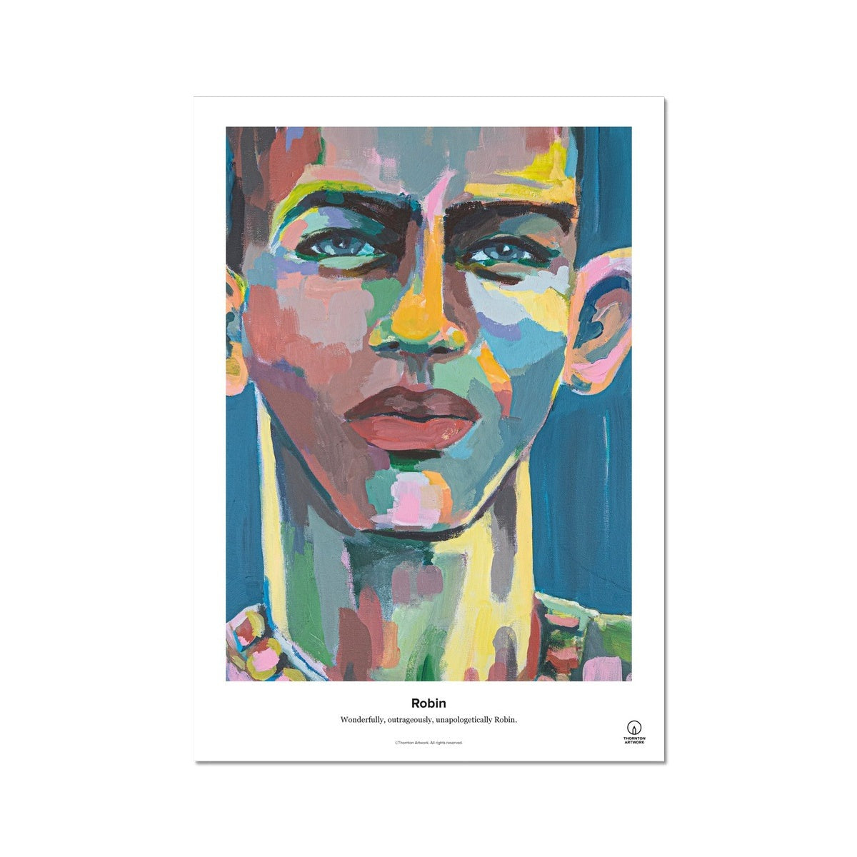 Robin fine art print