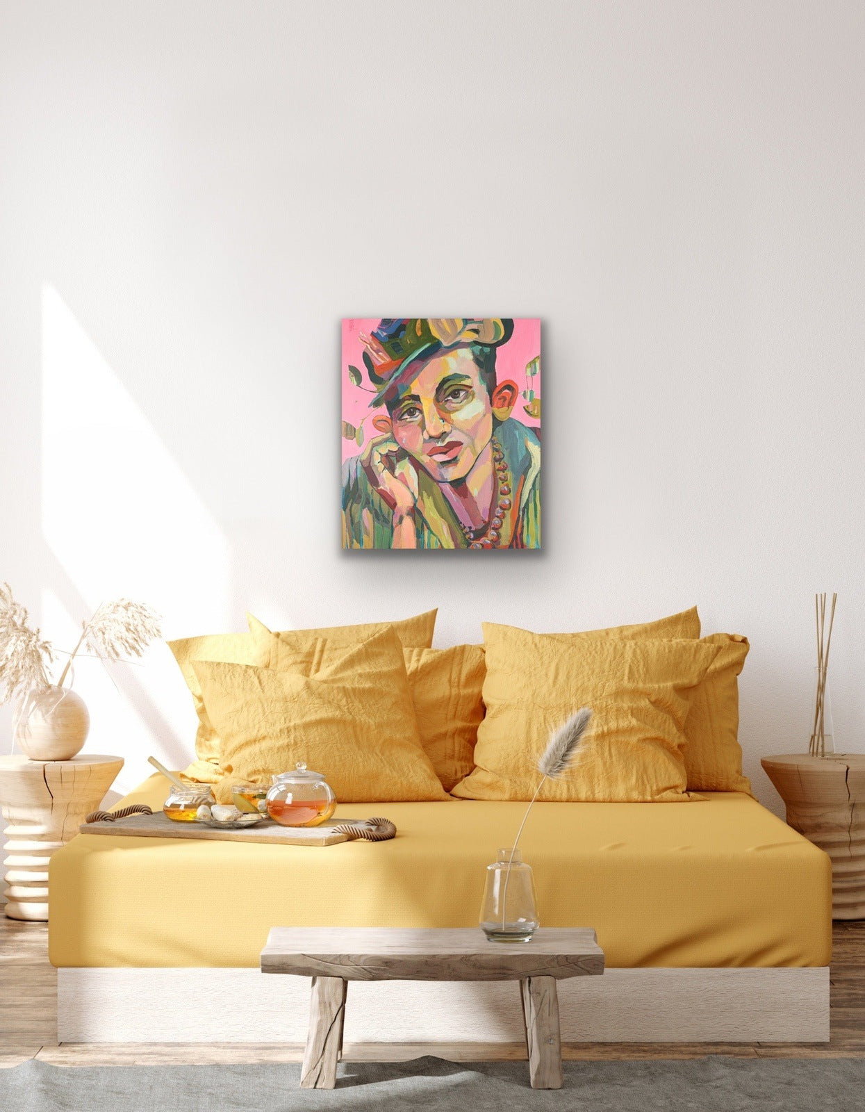 Frankie - original portrait painting
