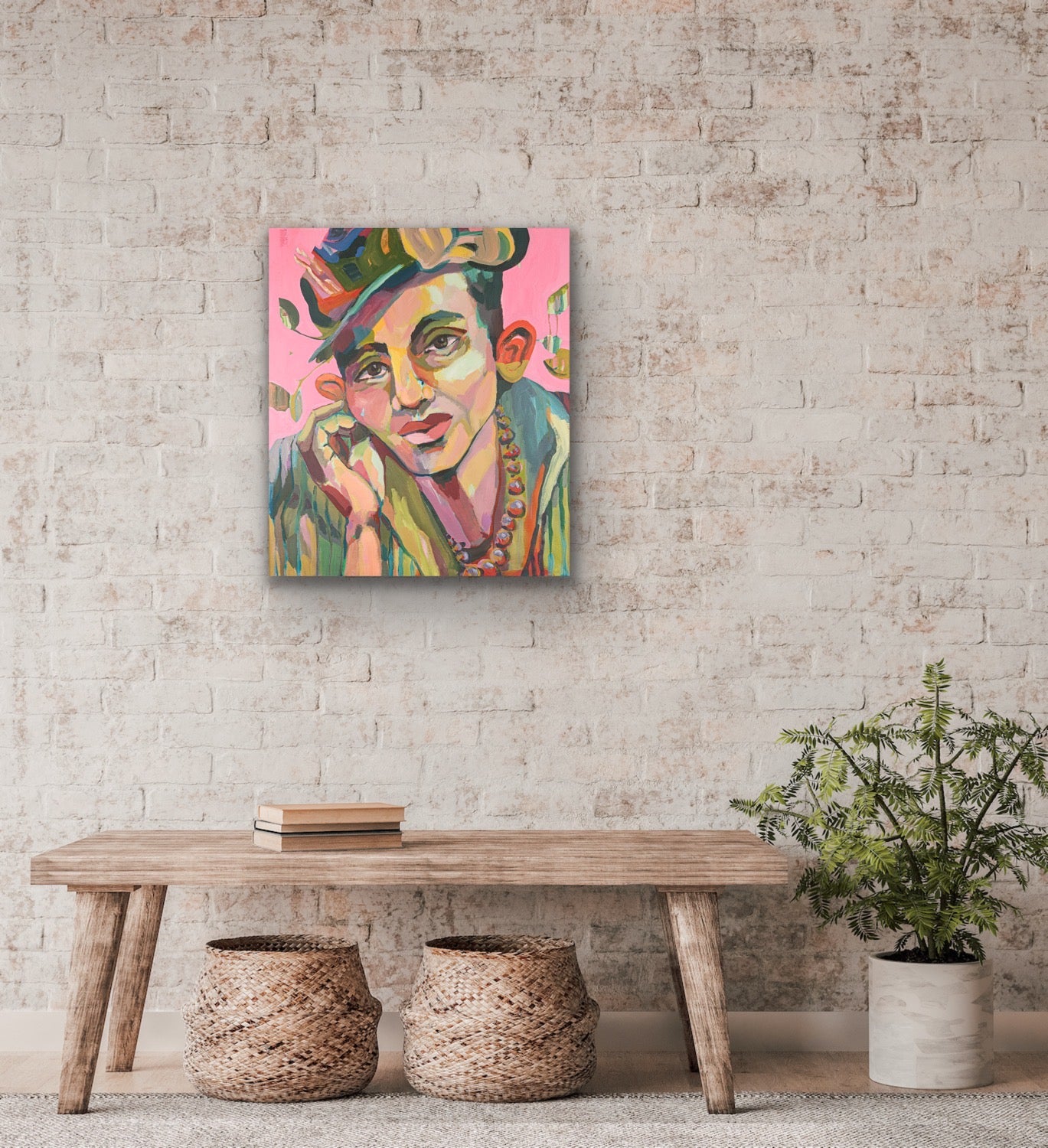 Frankie - original portrait painting