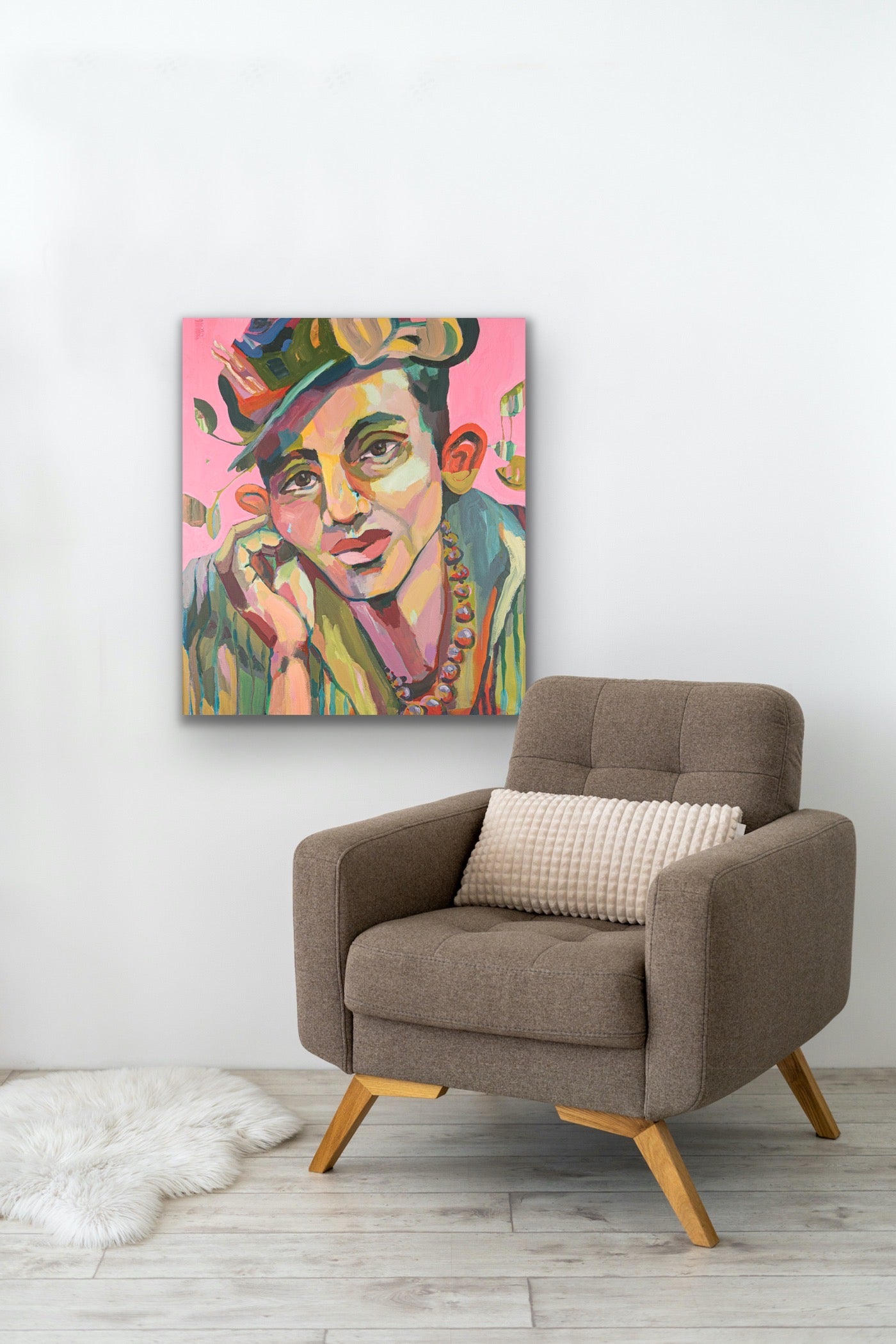 Frankie - original portrait painting
