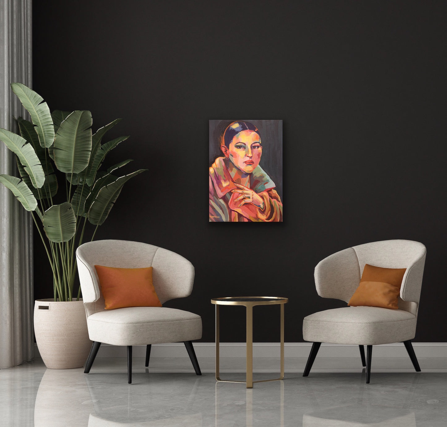 Jas - original portrait painting