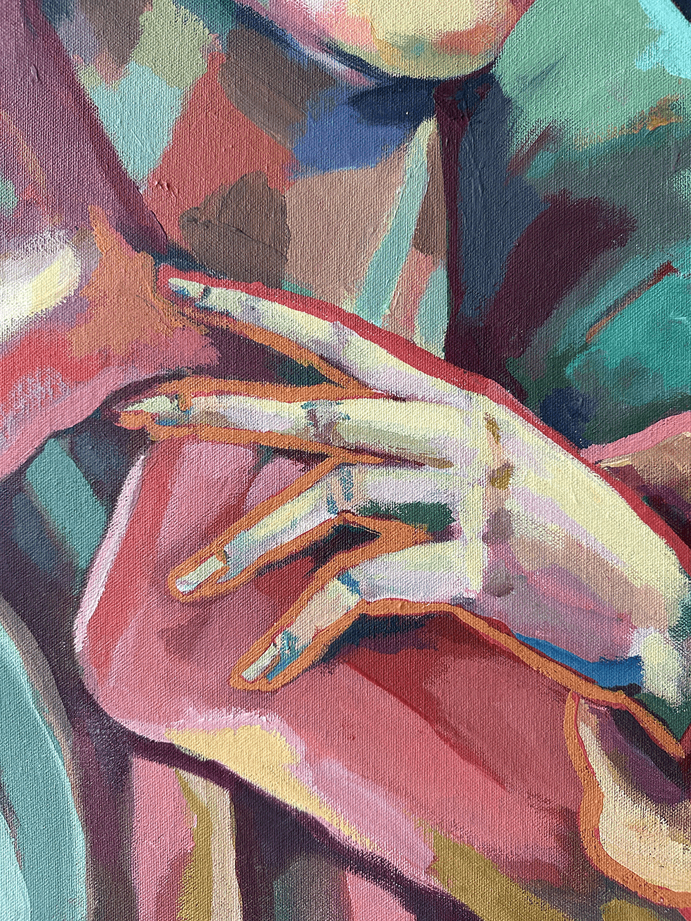 Jas - original portrait painting