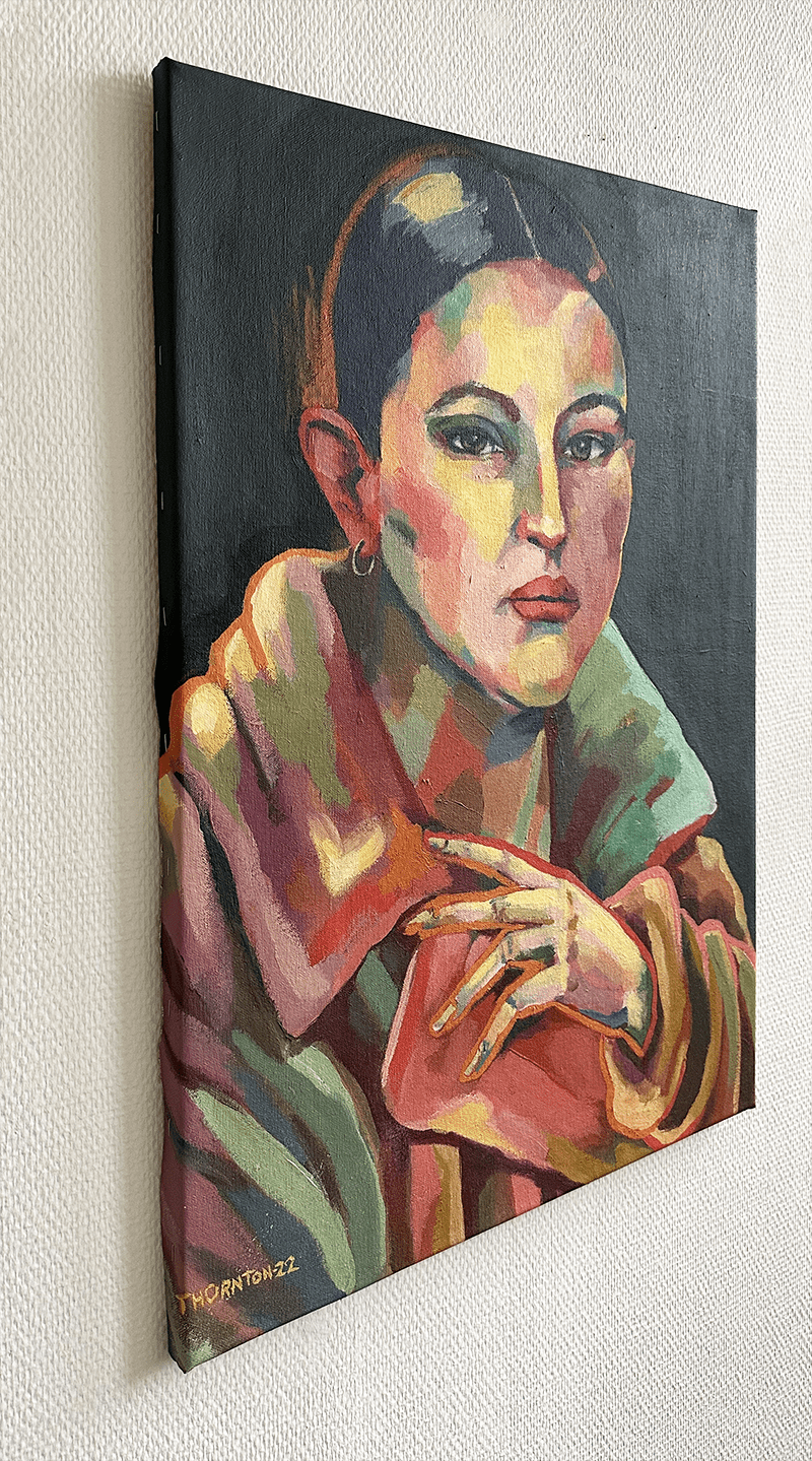Jas - original portrait painting