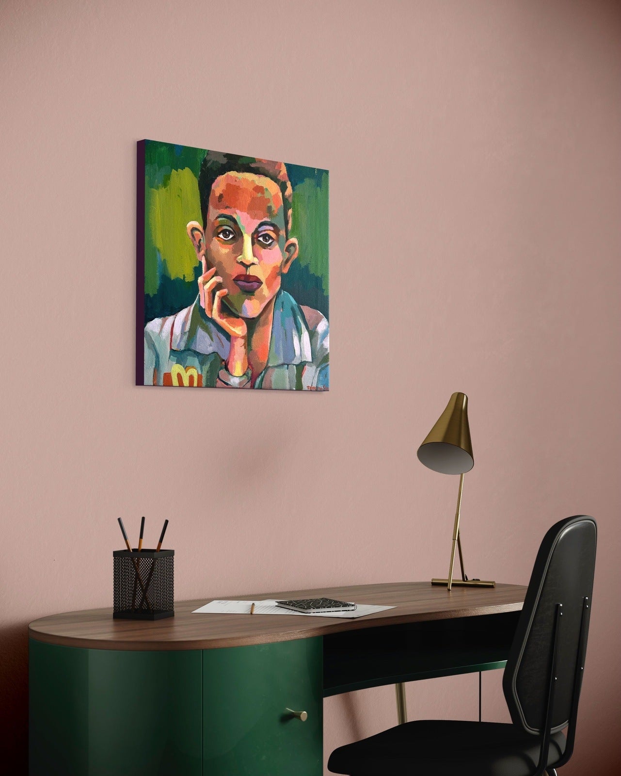 Oscar - original portrait painting