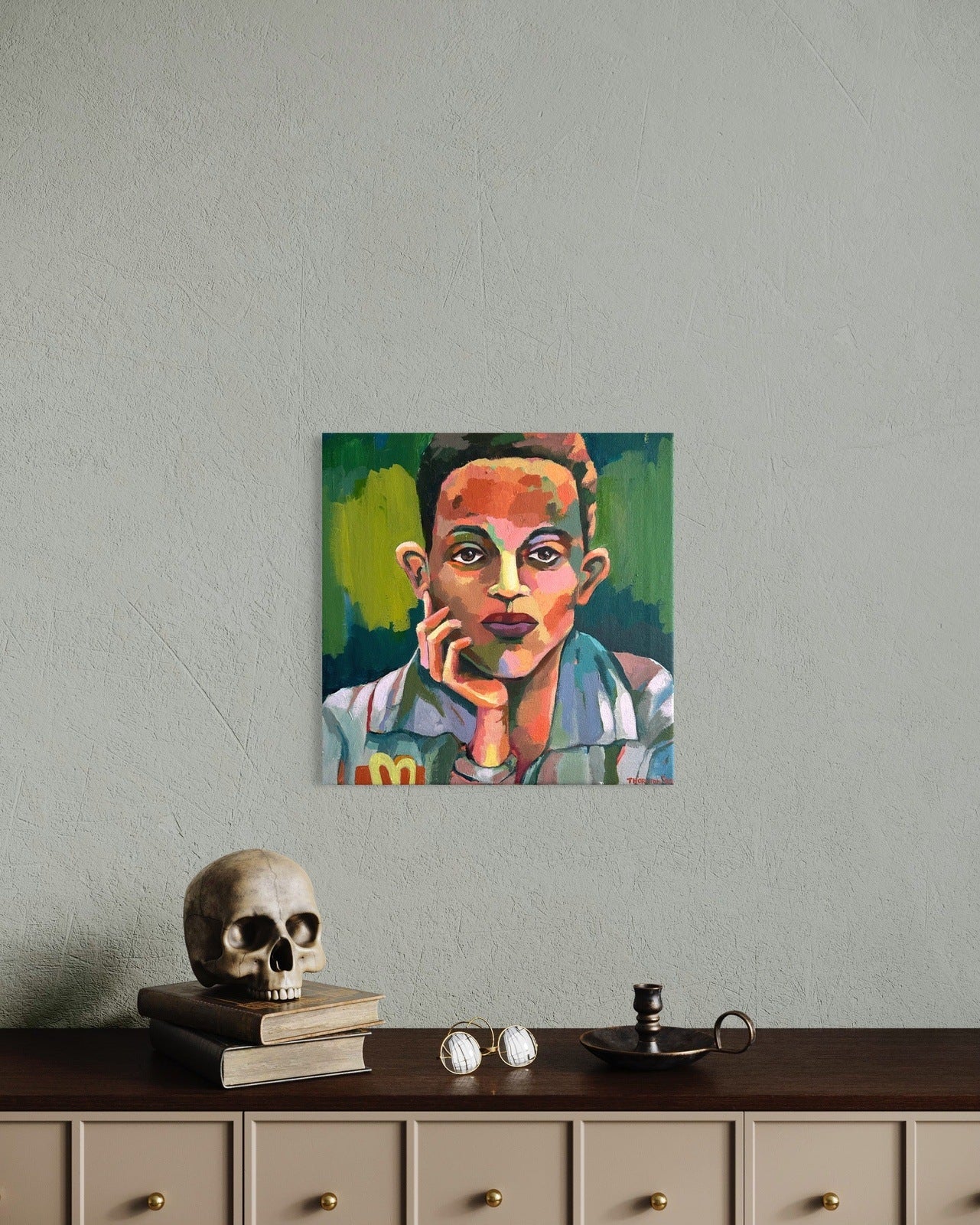 Oscar - original portrait painting