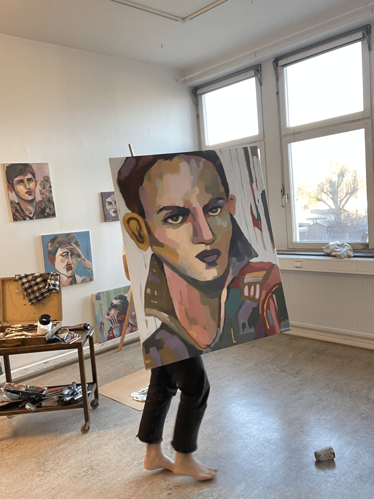 Paul - original portrait painting