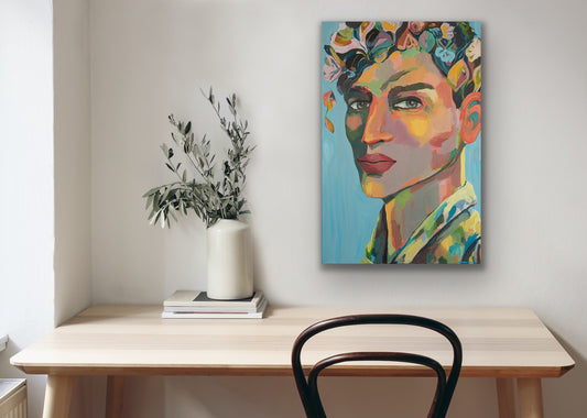 Ragnar - original portrait painting