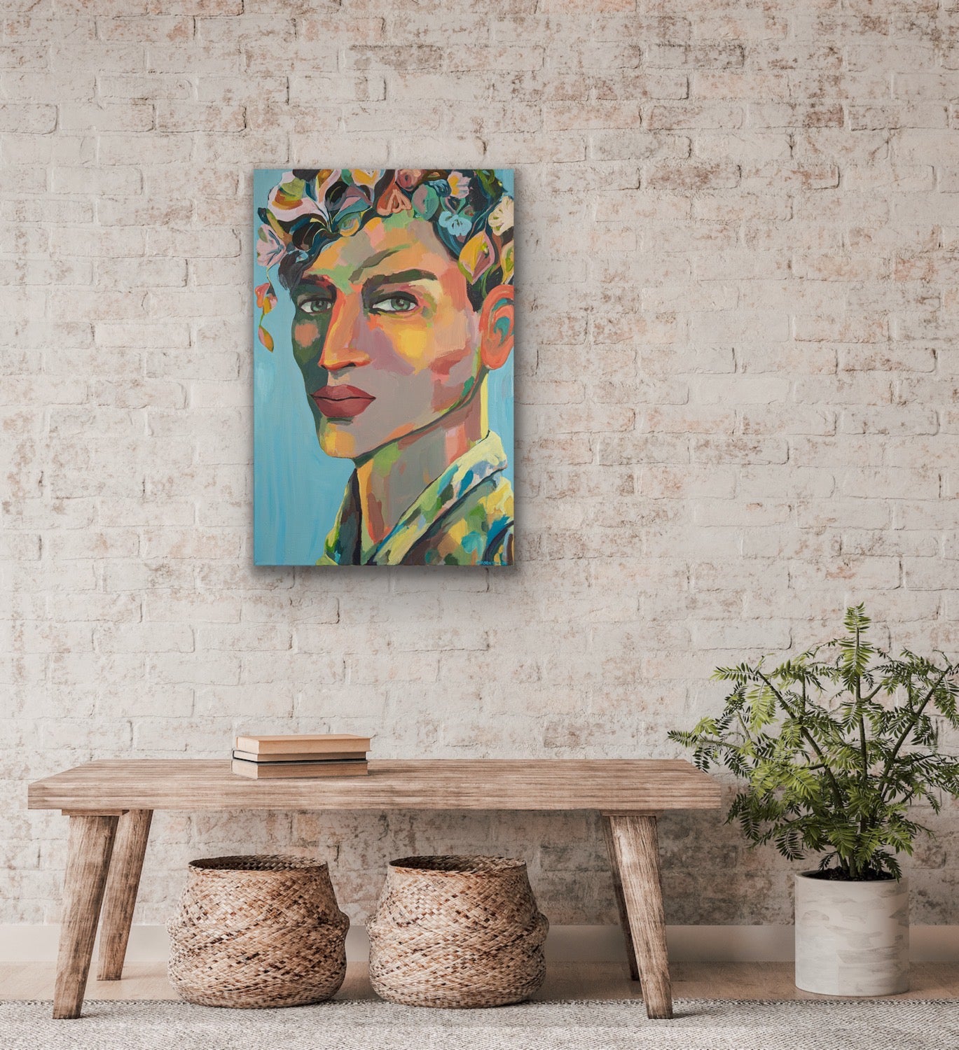 Ragnar - original portrait painting