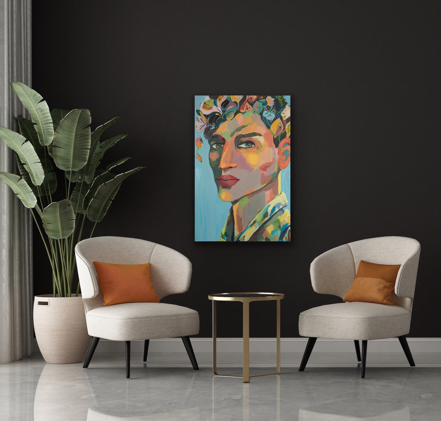 Ragnar - original portrait painting