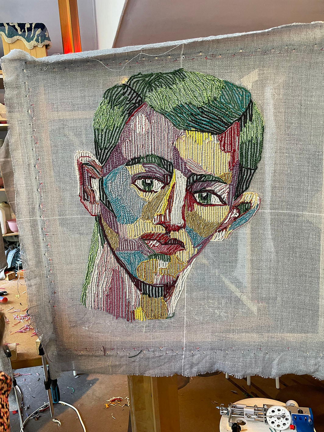 Roy - original tufted wall hanging