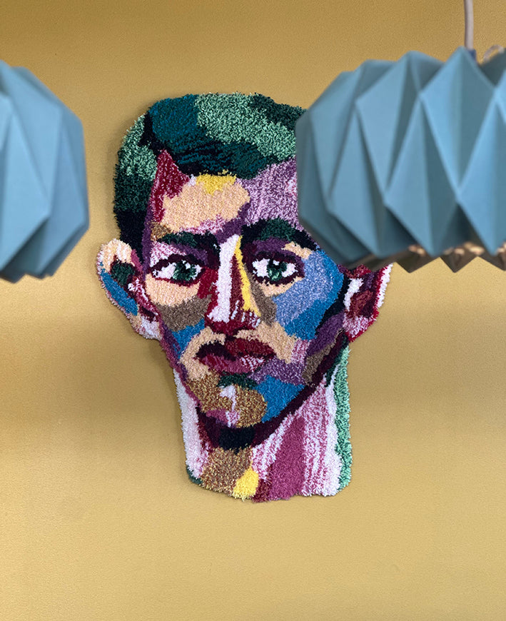 Roy - original tufted wall hanging