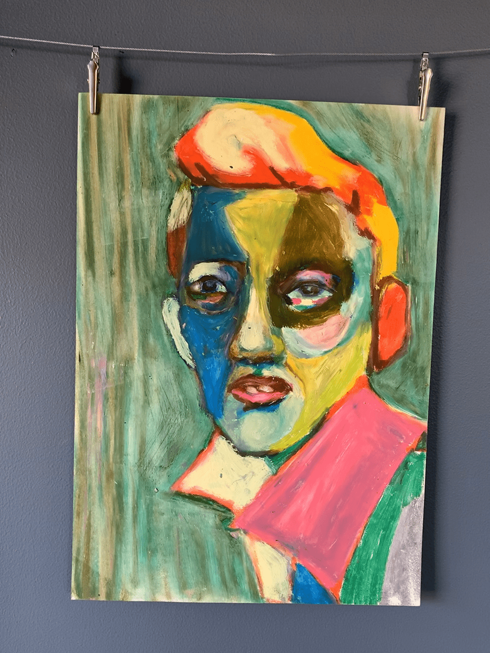 oil pastel no.8