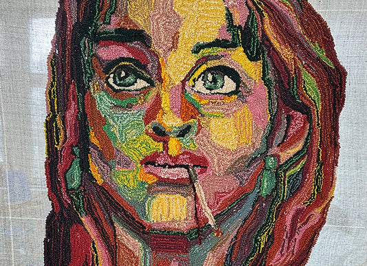 Gilda: A Tufted Portrait About the Courage to Live