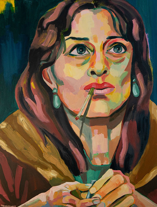 Britt - original portrait painting