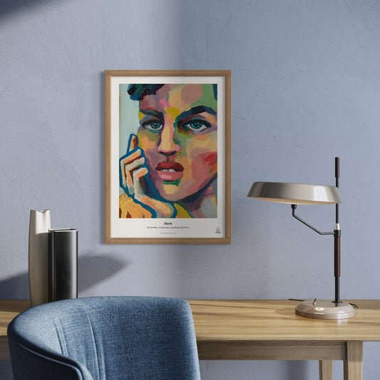 Doris fine art print