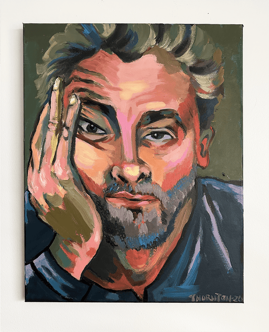 Jesper - original portrait painting