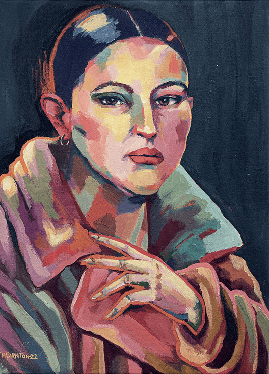 Jas - original portrait painting