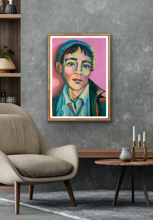 Miles limited edition fine art print