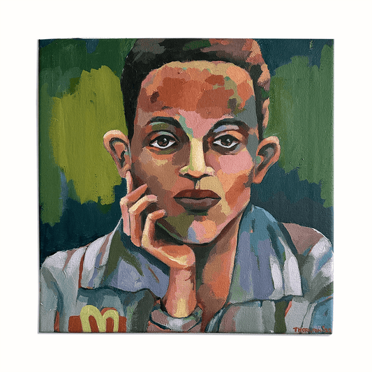 Oscar - original portrait painting