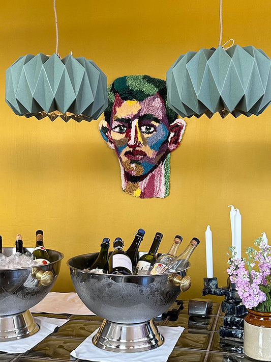 Roy - original tufted wall hanging