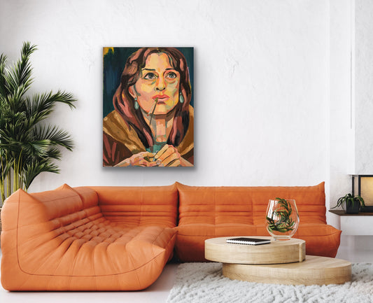 Britt - original portrait painting